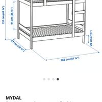 letto a castello Ikea