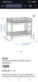 letto a castello Ikea