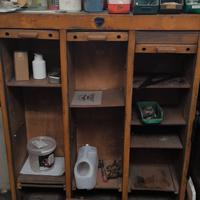 mobile con 3 serrandine vintage 