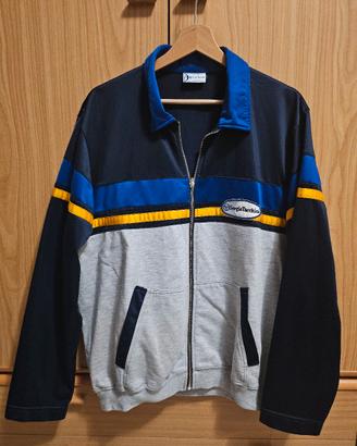 Sergio Tacchini tuta uomo blu e grigia