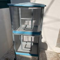 Voliera ferro zincato