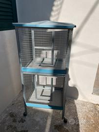 Voliera ferro zincato