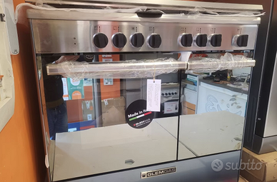 GLEM GAS - Cucina a gas UR965MI Classe A-Inox