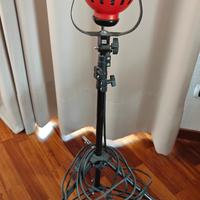 Stativo più faretto alogeno condor