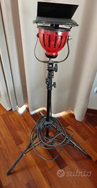 Stativo più faretto alogeno condor