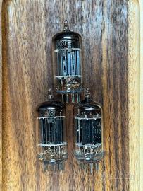 3x 5687 WB USA black plate – valvole hi-fi