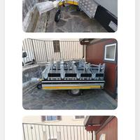 Carrello rimorchio biciclette