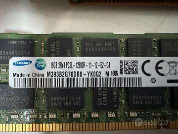 384Gb RAM  24* 16Gb 2Rx4 PC3L 12800R 11-12-E2-D4