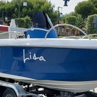 Pronta alla boa barca open nuova
