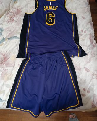 completo originale ORIGINAL NBA LAKERS
