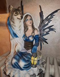 Les Alpes RARISSIMA fata con lupo anno 2015