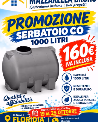 Serbatoio PN 1000 litri