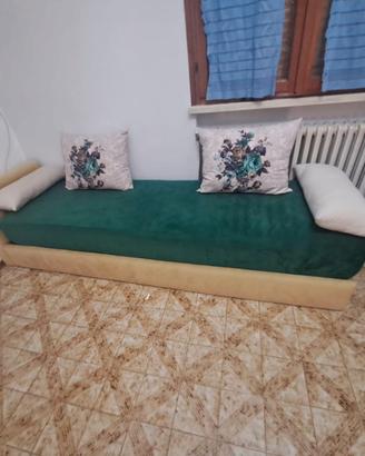 2 Divani marocchini fatti a mano + 2 basi