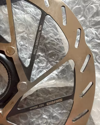 SRAM HS2 CenterLock 180 + 160 nuovi con ghiere