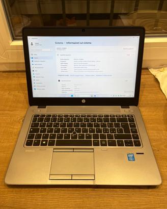 Hp EliteBook 840 G2 - I5-5300U, 8GB RAM, Win11 pro