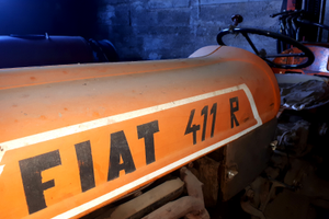 FIAT 411 R con MULETTO TRATTORE STORICO EPOCA