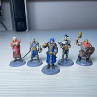 Miniature 3D Personaggi D&D Modelli dettagliati