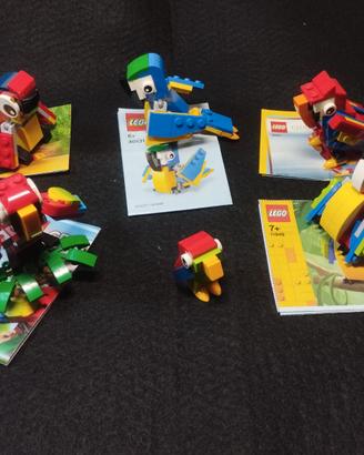 Lego Collezione di Pappagalli