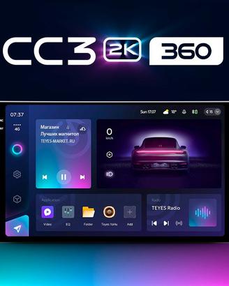 Autoradio universale  T'EYES CC3 2K full optional