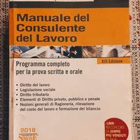 Libro esame abilitazione consulente del lavoro