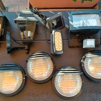 Kit luci esterne plafoniera lanterne 