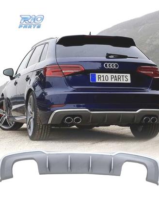 DIFFUSORE AUDI A3 8V S LINE 16-20 LOOK S3