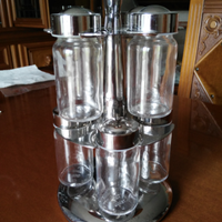 Portaspezie acciaio Giannini