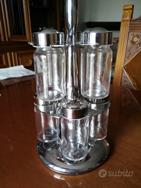 Portaspezie acciaio Giannini