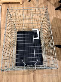 Box pieghevole zincato per cani