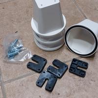 Piedini appoggio  climatizzatore o pompa 2000kg