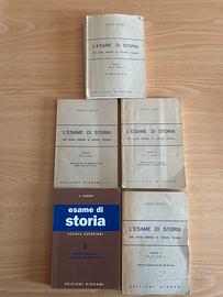 Libri esame di storia