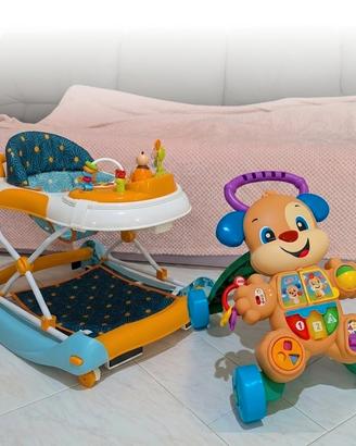 Girello Giordani + Primi Passi Fisher-Price