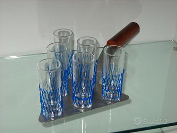 SERVIZIO DA LIQUORE – CAZZUOLA PORTA BICCHIERI