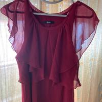 Abito estivo bordeaux