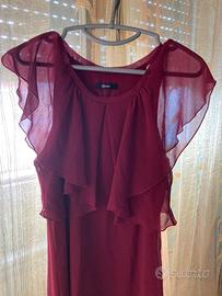 Abito estivo bordeaux