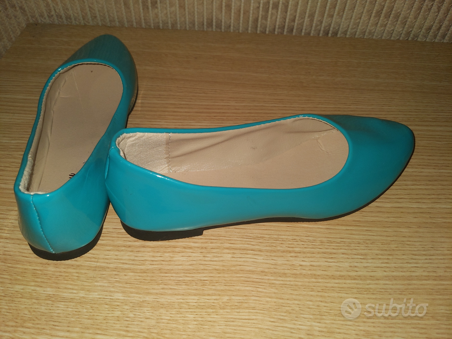 Scarpe ballerine outlet verde acqua