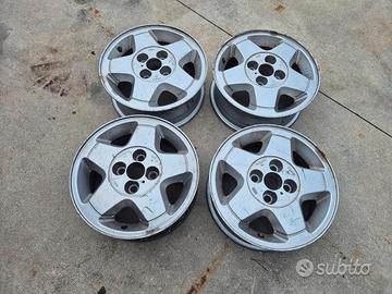 Cerchi In Lega Da 14" Per Volvo 480 - 340 - 460