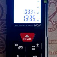 misuratore metri laser con livellino fino a 100 m