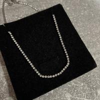 Collana tennis acciaio inossidabile