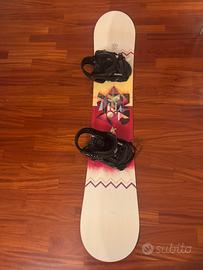 Snowboard K2 VaVaVoom attacchi Salomon + Scarponi
