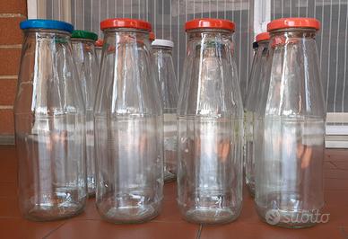 Dodici vasi in vetro da 1 l