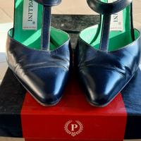 decolté Pollini blu