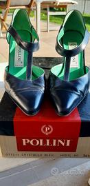 decolté Pollini blu