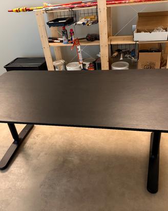 Scrivania Ikea BEKANT 160x80 Legno scuro