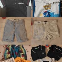 set lotto 15 capi estivi bambino 9/12 mesi 74 cm 