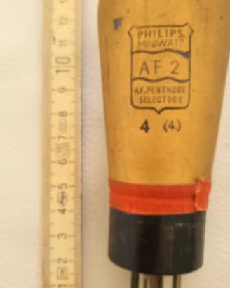 VALVOLA TERMOIONICA PHILIPS AF2 - – DA COLLEZIONE