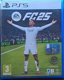 fc25 ps5 nuovissimo con un anno di Garanzia 