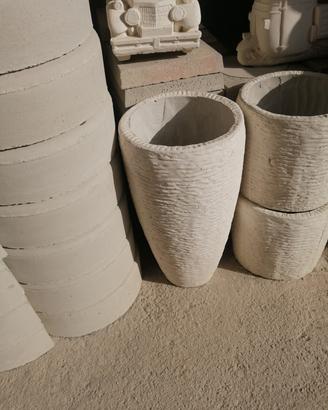 Vaso cono in cemento 