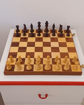 Scacchiera e Dama Vintage "Dal Negro"