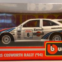 Burago 1/24 Ford Escort RS Cosworth Rally '94